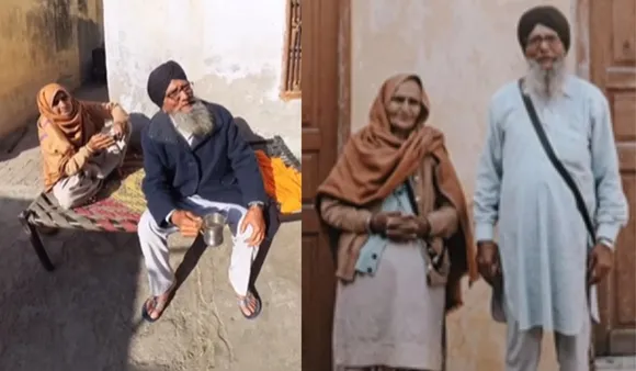 Elderly Couple's Photoshoot