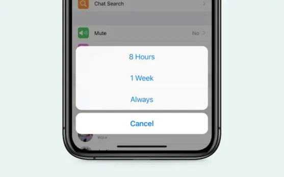 WhatsApp, forever mute feature