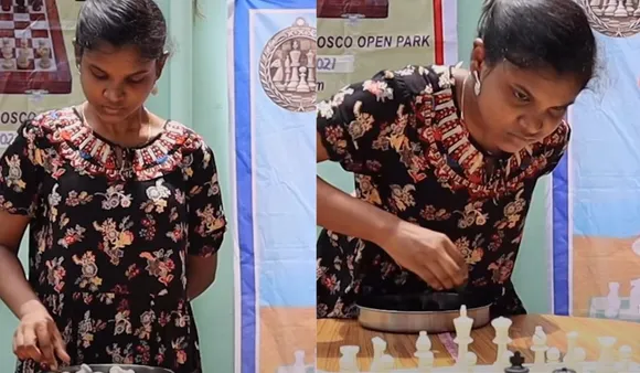 Girl arranges chessboard sets Guinness record