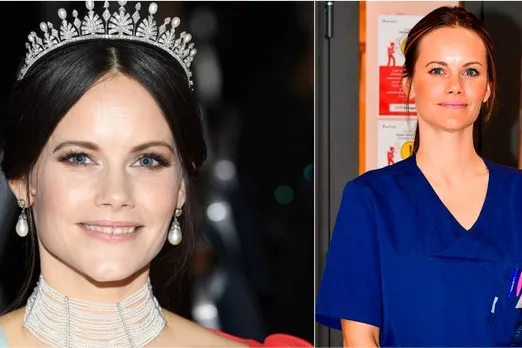 Princess Sofia assisting health care workers amidst COVID-19