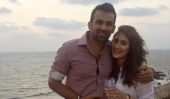 Zaheer Khan and Sagarika