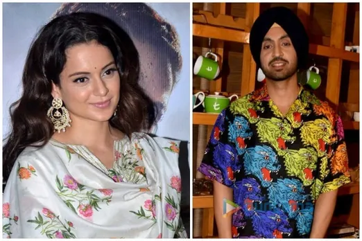 Diljit Dosanjh And Kangana Ranaut , Kangana Ranaut Diljit Dosanjh twitter feud
