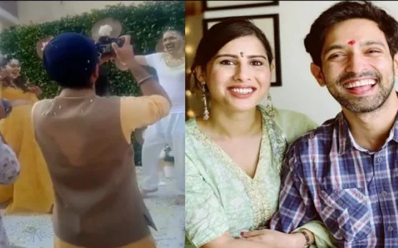 vikrant massey sheetal thakur wedding haldi