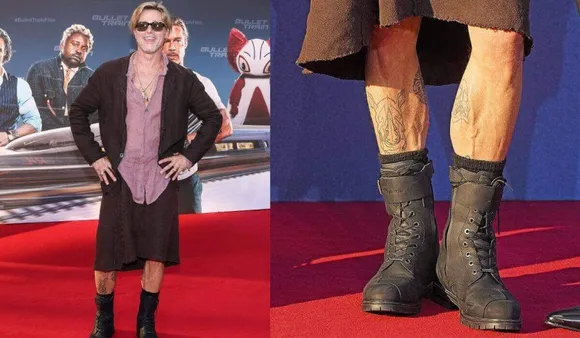 Brad Pitt’s Skirt Moment, Is The World Ready For Gender Fluid Attire!