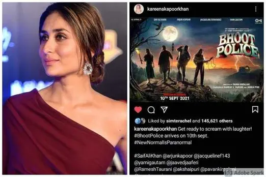 Kareena Kapoor Bhoot Police Poster, Kareena Kapoor Instagram
