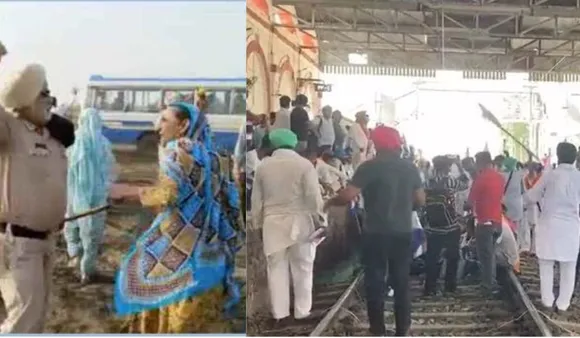 Cop Slaps Woman Farmer