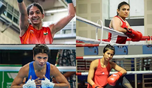Indian Female Boxers At World Championships