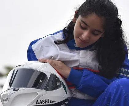 Go-karting Racer Aashi Hanspal