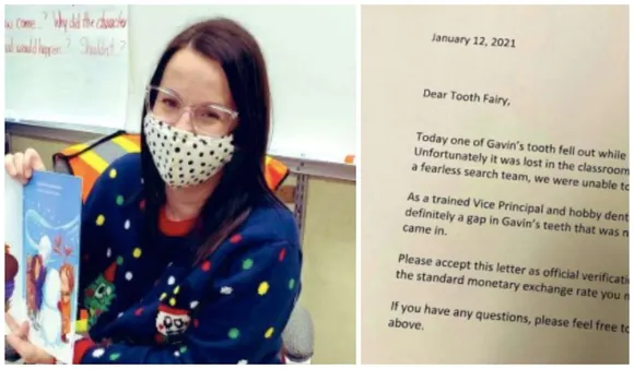 Tooth Fairy Letter Vice Principal