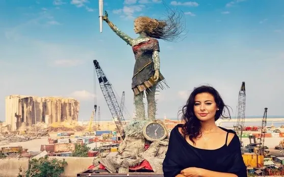 Lebanese artist Hayat Nazer