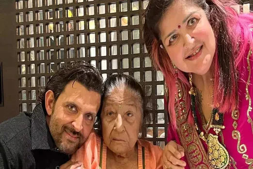 Hrithik Roshan Grandmother