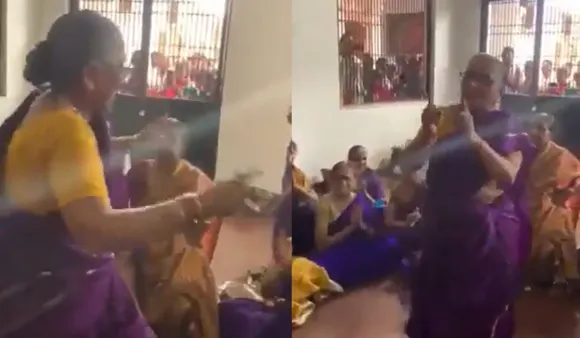 elder women dancing
