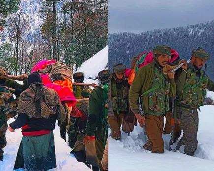 army rescues pregnant woman