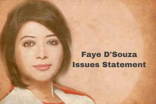 Faye D'Souza Quits