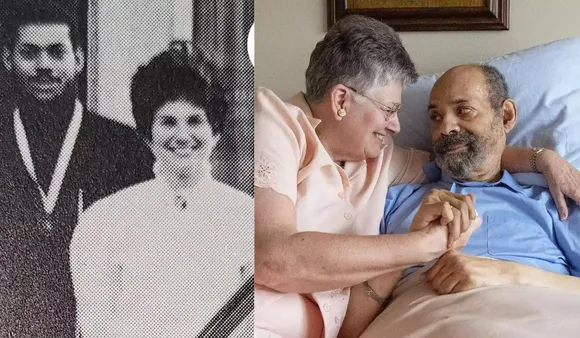 Couple married after 43 years: