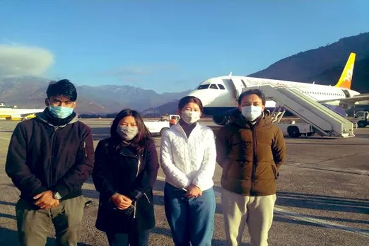 Four Bhutanese Space Engineers