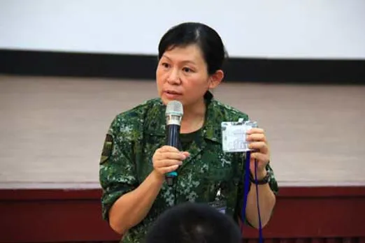 10% of Taiwan’s military comprises of women   