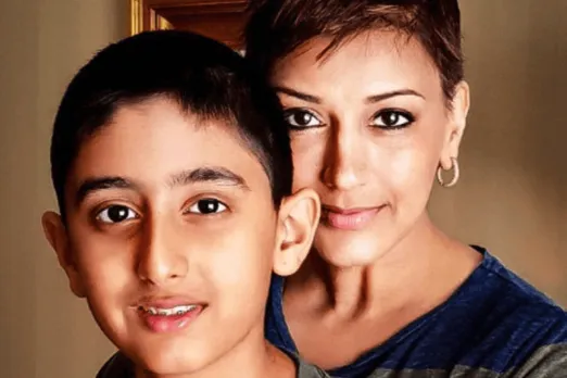 sonali bendre telling son cancer