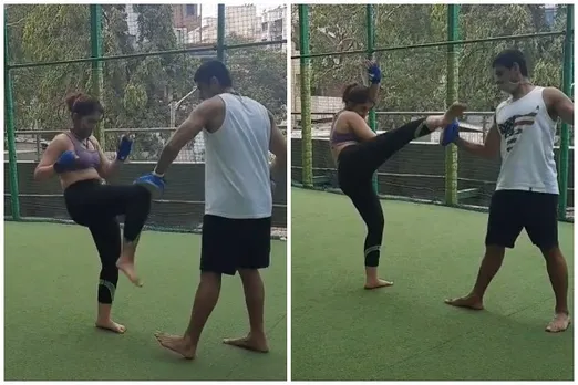 Ira Khan kickboxing