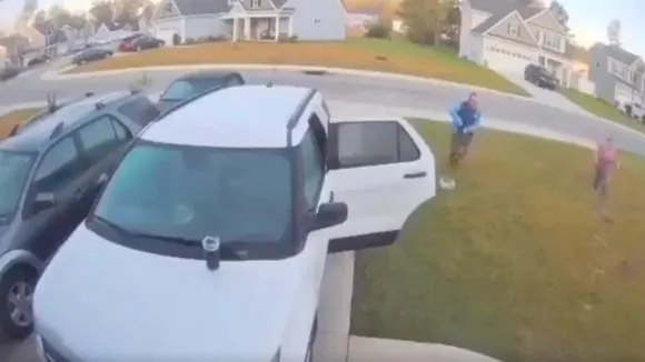 Man saves wife from bobcat