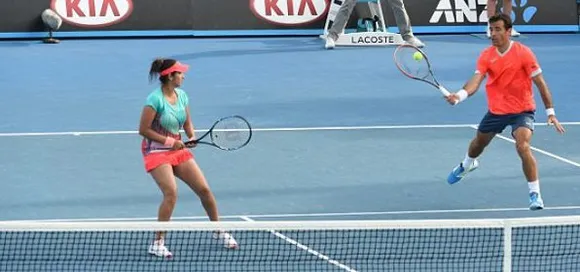 Sania Mirza and Ivan Dodig