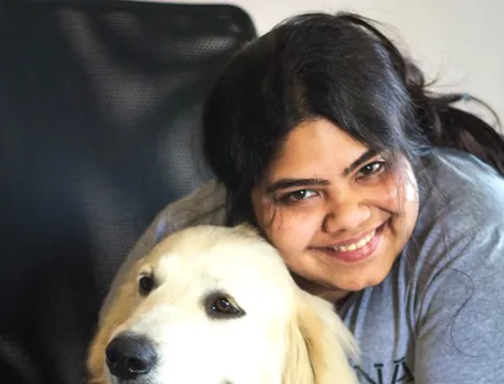 Arpita Kapoor with Yoda