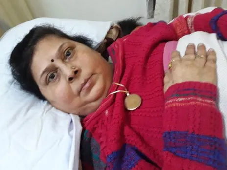 Paralysed principal dies