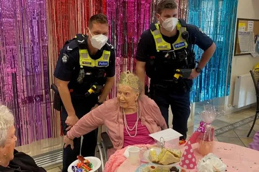 100 year old Australian Woman Arrested