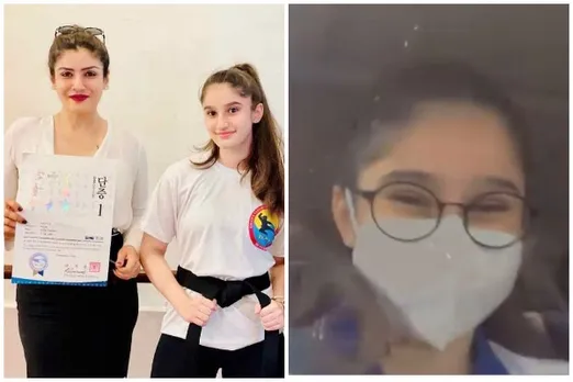 Raveena Tandon daughter report card, Rasha Thadani dance video
