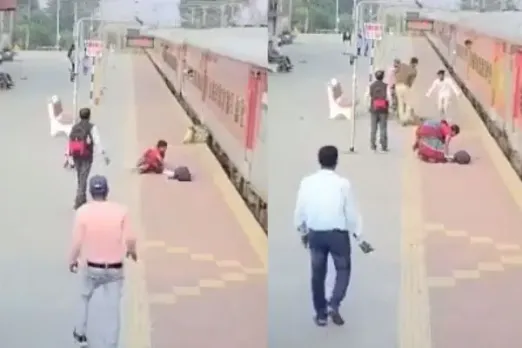 West Bengal cop saves woman