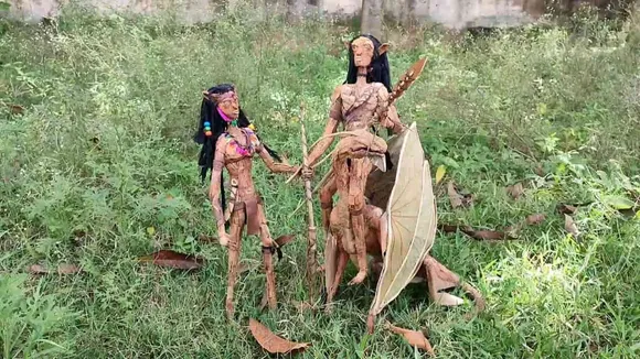 Puducherry Students Make Avatar Figurines