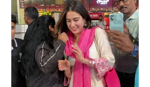 sara ali khan encounter with fan