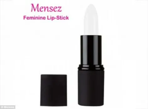 lipstick shuts genitals to stop period flow