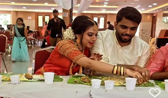 Groom Steals Papad From Bride