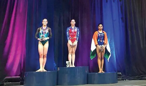 Gymnast Aruna Reddy