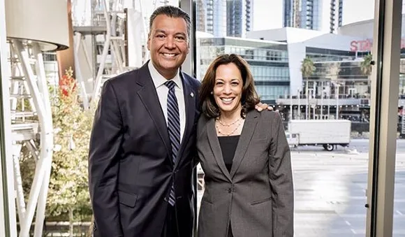 Alex Padilla Kamala Harris