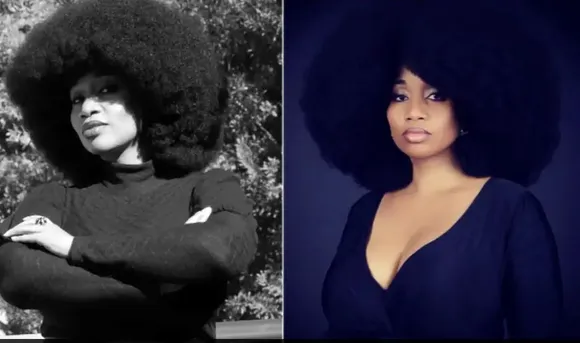 US Woman with largest Afro