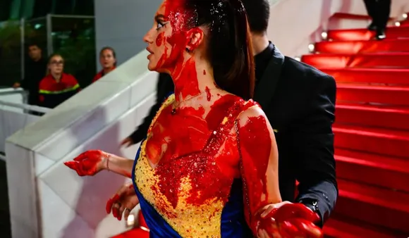 Protest At Cannes