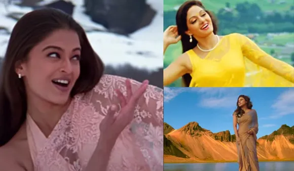 Actors Winter Saree And Dance Supremacy