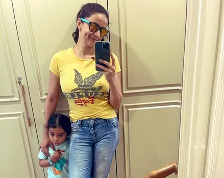 Gul Panag wears ripped jeans