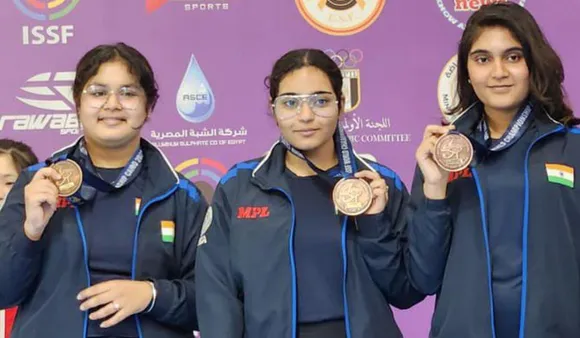 ISSF Championship India Wins Bronze