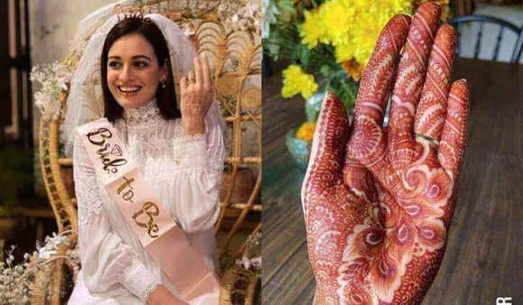 Dia Mirza Wedding, Dia Mirza Mehendi