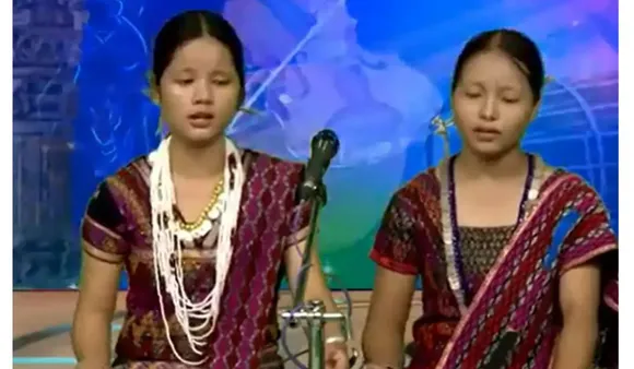 Wakro Sisters Singing Tamil Patriotic Song