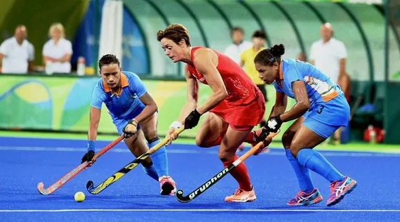 Women's hockey team at Rio