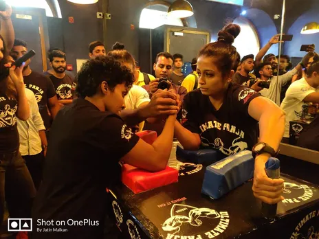 Samata Sonavane, Arm Wrestling