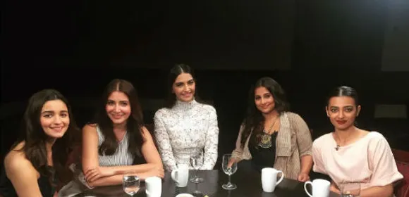 Anushka Sharma, Vidya Balan, Radhika Apte and Alia Bhatt, Sonam Kapoor in v's chat show