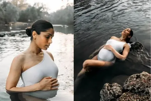 Freida Pinto Flaunts Baby Bump