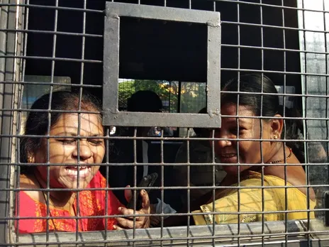 Indian Women Protest CJI