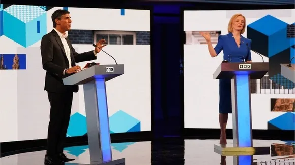 rishi sunak bbc debate, rishi sunak replace liz truss
