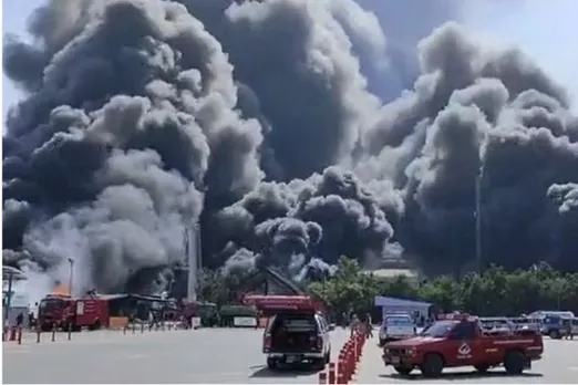employee blows up warehouse